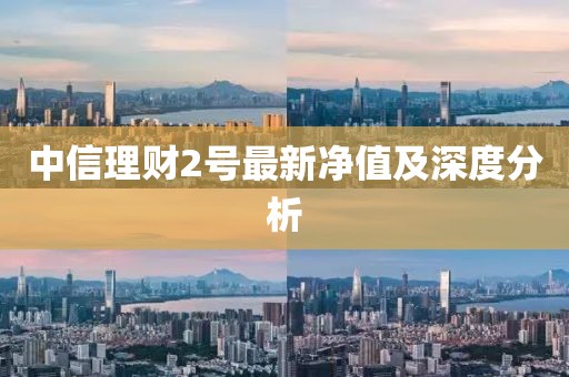 中信理財2號最新凈值及深度分析