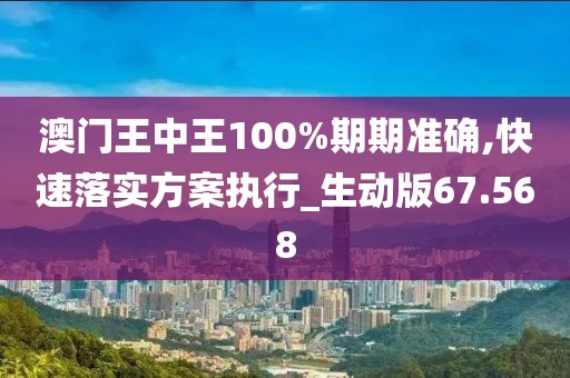 澳門王中王100%期期準確,快速落實方案執行_生動版67.568