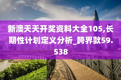 新澳天天開獎資料大全105,長期性計劃定義分析_跨界款59.538