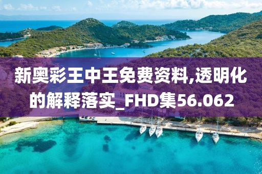 新奧彩王中王免費資料,透明化的解釋落實_FHD集56.062