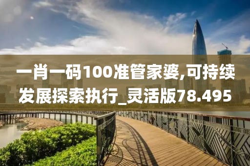一肖一碼100準管家婆,可持續(xù)發(fā)展探索執(zhí)行_靈活版78.495