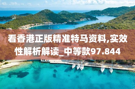 看香港正版精準特馬資料,實效性解析解讀_中等款97.844