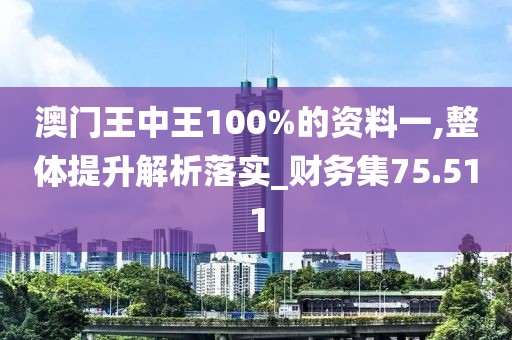 澳門(mén)王中王100%的資料一,整體提升解析落實(shí)_財(cái)務(wù)集75.511