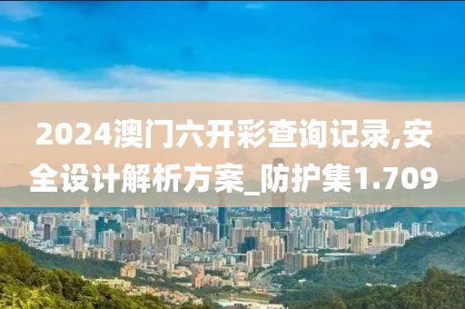 2024澳門六開彩查詢記錄,安全設(shè)計(jì)解析方案_防護(hù)集1.709