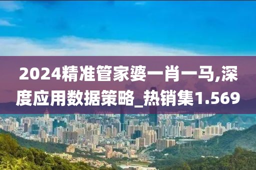 2024精準管家婆一肖一馬,深度應用數據策略_熱銷集1.569