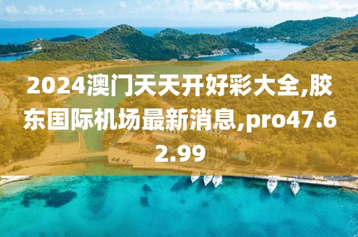 2024澳門天天開好彩大全,膠東國際機場最新消息,pro47.62.99