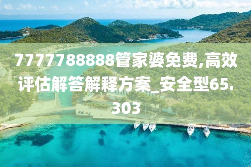 7777788888管家婆免費(fèi),高效評估解答解釋方案_安全型65.303