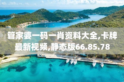 管家婆一碼一肖資料大全,卡牌最新視頻,靜態版66.85.78