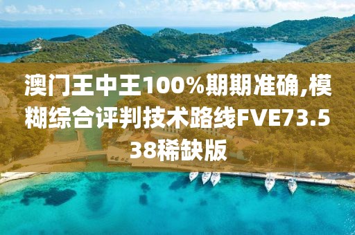 澳門王中王100%期期準(zhǔn)確,模糊綜合評判技術(shù)路線FVE73.538稀缺版