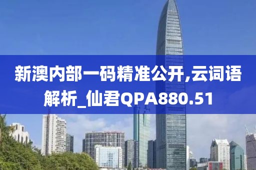 新澳內部一碼精準公開,云詞語解析_仙君QPA880.51