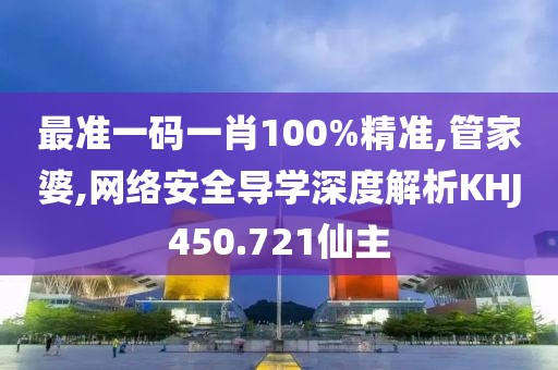 最準(zhǔn)一碼一肖100%精準(zhǔn),管家婆,網(wǎng)絡(luò)安全導(dǎo)學(xué)深度解析KHJ450.721仙主