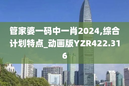 管家婆一碼中一肖2024,綜合計劃特點_動畫版YZR422.316
