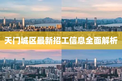 天門城區最新招工信息全面解析