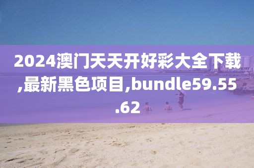 2024澳門天天開好彩大全下載,最新黑色項目,bundle59.55.62