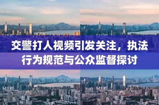 交警打人視頻引發(fā)關(guān)注，執(zhí)法行為規(guī)范與公眾監(jiān)督探討