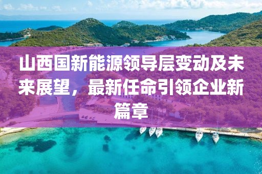 山西國新能源領導層變動及未來展望，最新任命引領企業新篇章