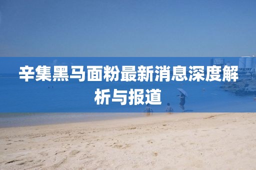辛集黑馬面粉最新消息深度解析與報道