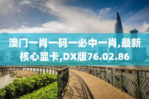 澳門一肖一碼一必中一肖,最新核心顯卡,DX版76.02.86