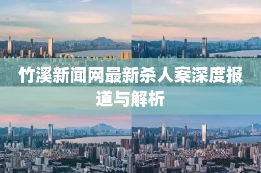 竹溪新聞網(wǎng)最新殺人案深度報(bào)道與解析