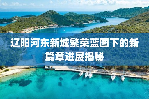 遼陽(yáng)河?xùn)|新城繁榮藍(lán)圖下的新篇章進(jìn)展揭秘
