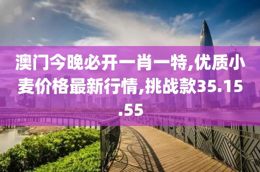 澳門今晚必開一肖一特,優質小麥價格最新行情,挑戰款35.15.55