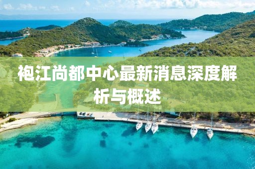 袍江尚都中心最新消息深度解析與概述
