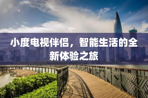 小度電視伴侶，智能生活的全新體驗(yàn)之旅