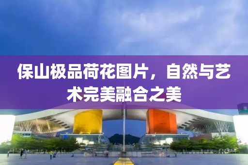 保山極品荷花圖片，自然與藝術完美融合之美