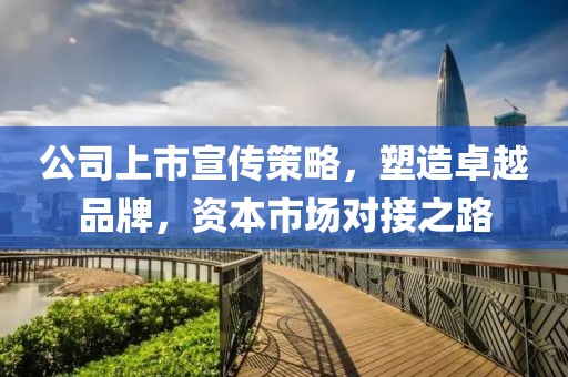 公司上市宣傳策略，塑造卓越品牌，資本市場對接之路
