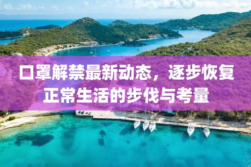 口罩解禁最新動態，逐步恢復正常生活的步伐與考量