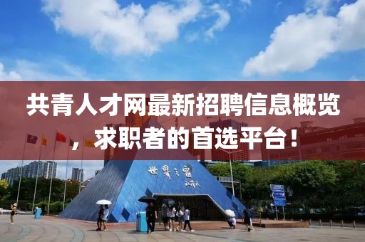 共青人才網最新招聘信息概覽，求職者的首選平臺！