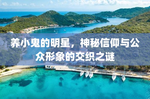 養小鬼的明星，神秘信仰與公眾形象的交織之謎