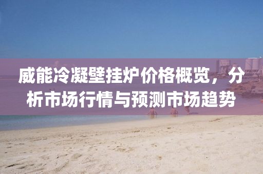 威能冷凝壁掛爐價格概覽，分析市場行情與預測市場趨勢