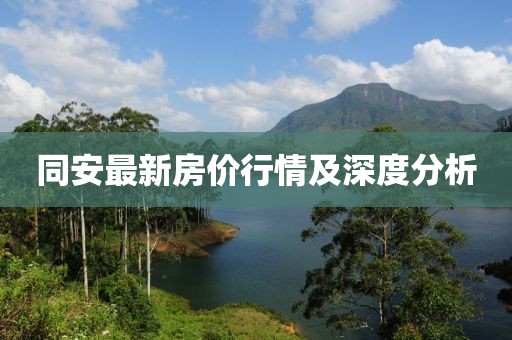 同安最新房價行情及深度分析