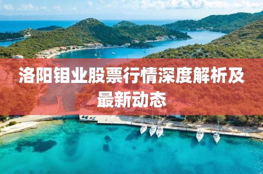 洛陽鉬業股票行情深度解析及最新動態
