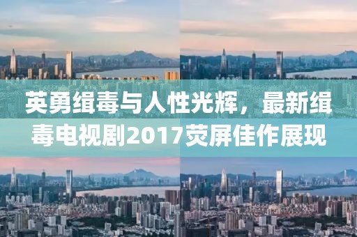 英勇緝毒與人性光輝，最新緝毒電視劇2017熒屏佳作展現(xiàn)