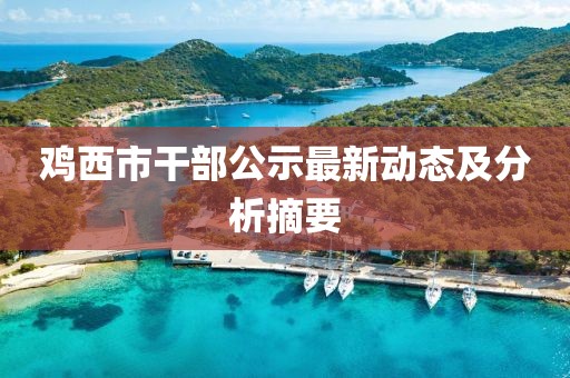 雞西市干部公示最新動態及分析摘要