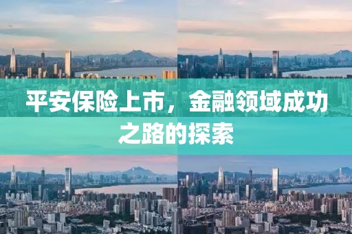 平安保險上市，金融領域成功之路的探索