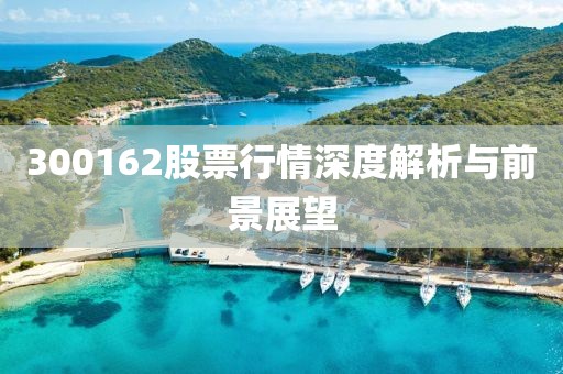300162股票行情深度解析與前景展望