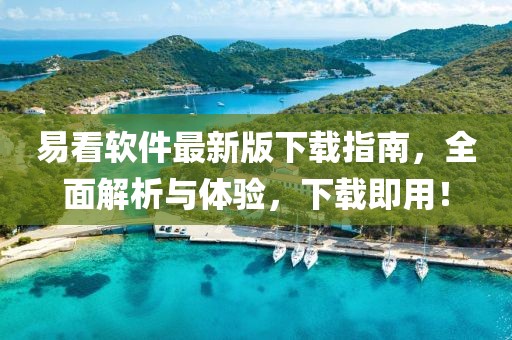 易看軟件最新版下載指南，全面解析與體驗，下載即用！