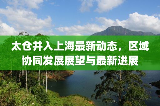 太倉并入上海最新動態(tài)，區(qū)域協(xié)同發(fā)展展望與最新進展