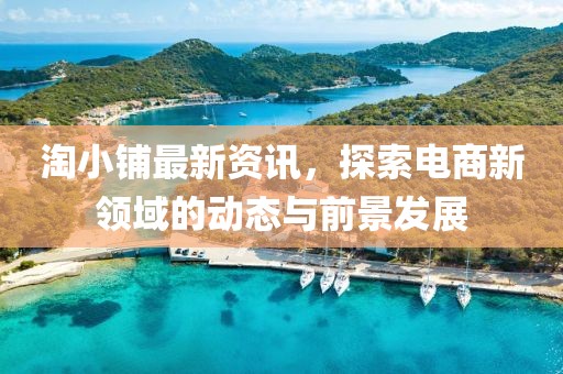 淘小鋪最新資訊，探索電商新領域的動態與前景發展