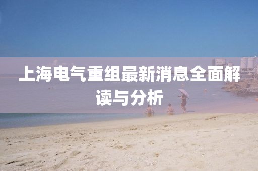 上海電氣重組最新消息全面解讀與分析