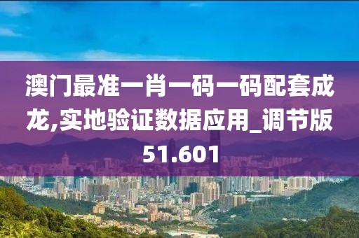 澳門最準(zhǔn)一肖一碼一碼配套成龍,實(shí)地驗(yàn)證數(shù)據(jù)應(yīng)用_調(diào)節(jié)版51.601