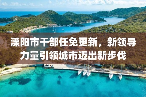溧陽市干部任免更新，新領(lǐng)導(dǎo)力量引領(lǐng)城市邁出新步伐