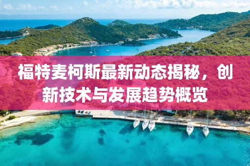 福特麥柯斯最新動態揭秘，創新技術與發展趨勢概覽