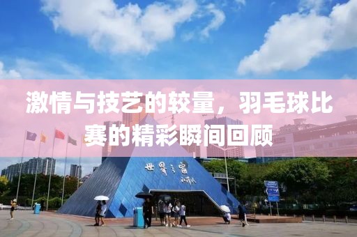 激情與技藝的較量，羽毛球比賽的精彩瞬間回顧