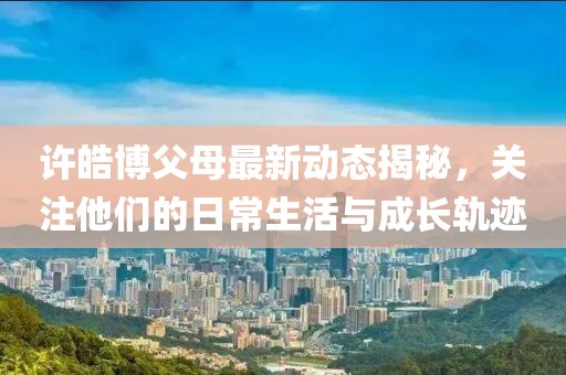許皓博父母最新動(dòng)態(tài)揭秘，關(guān)注他們的日常生活與成長(zhǎng)軌跡