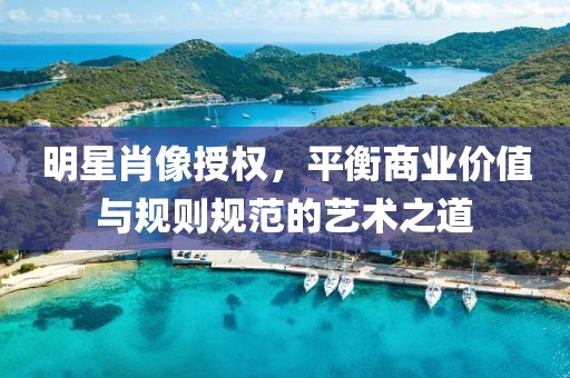 明星肖像授權，平衡商業價值與規則規范的藝術之道
