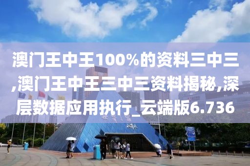澳門王中王100%的資料三中三,澳門王中王三中三資料揭秘,深層數據應用執行_云端版6.736